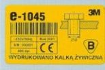 etykiety winylowe e-1045
