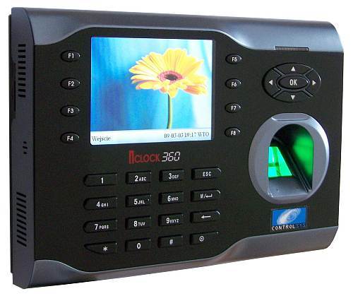 Rejestrator czasu pracy RCP iClock 360