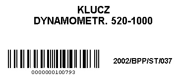 Kod kreskowy kody kreskowe
