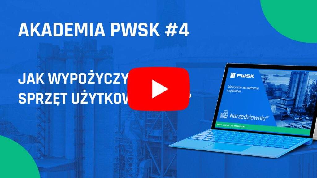 Wydanie narzędzi pracownikowi akademia pwsk przycisk
