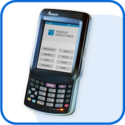 Kolektor danych do inwentaryzacji - mobilny inwentaryzator