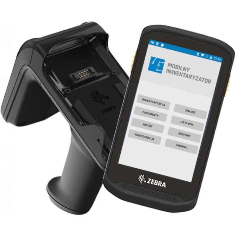 Kolektor danych z oprogramowaniem Mobilny Inwentaryzator