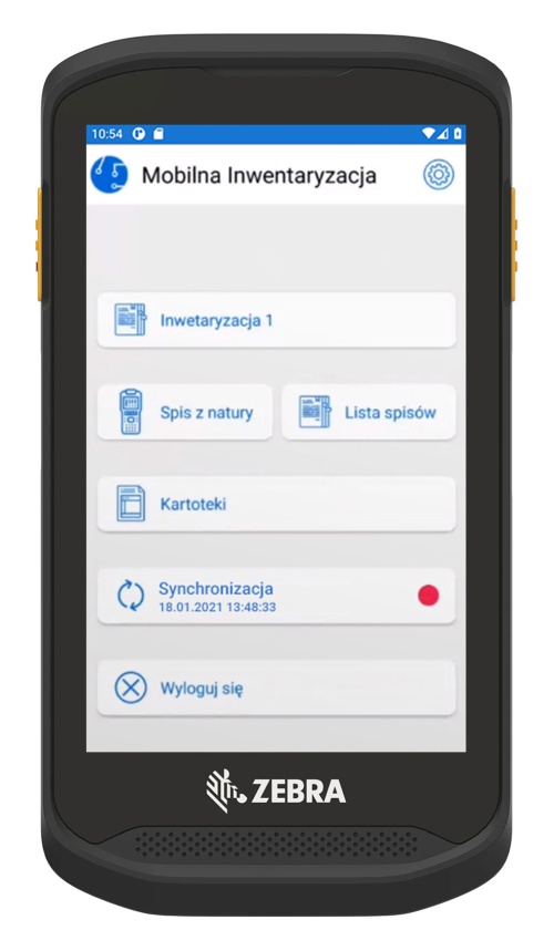 Inwentaryzator Mobilny z oprogramowaniem