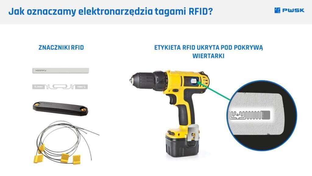 jak oznaczać elektronarzędzia znacznikami RFID