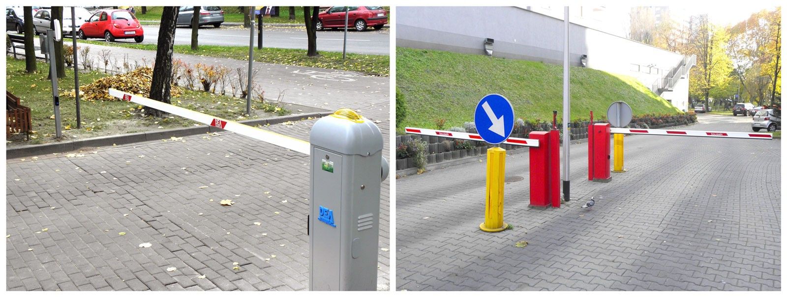 bezobsługowe systemy parkingowe, szlabany automatyczne i centrala sterująca