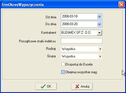 wynajem, wypożyczenie